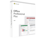 Microsoft Office 2019 Professional Plus DVD box with activation key